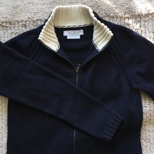 Indigo Palms Cardigan Sweater (XS)